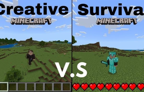 Survival Mode vs Creative Mode เลือกเล่นแบบไหนดีใน Minecraft?